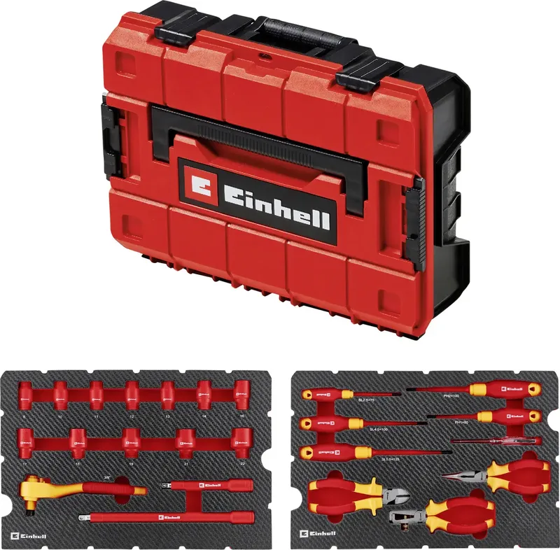 E-Case 370516 Elektriker Werkzeugkoffer bestückt 24teilig by Einhell – product image