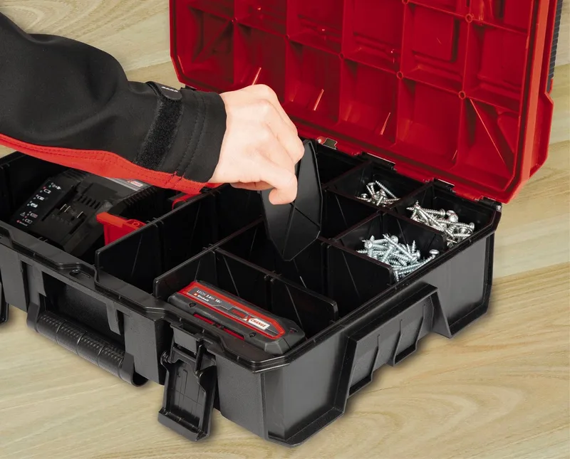 E-Case S-F Gereedschapskoffer (leeg) (l x b x h) 444 x 330 x 131 mm von Einhell – Produktbild 3 von 5