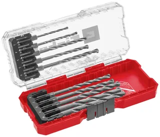 Einhell 108743 Werkzeugstahl Stein-Spiralbohrer-Set 10teilig 3 mm, 4 mm, 5 mm, 6 mm, 7 mm, 8 mm, 9 mm, 10 mm 1 Set by Einhell – product image 1 of 5