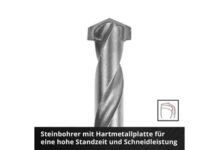 Einhell 108743 Werkzeugstahl Stein-Spiralbohrer-Set 10teilig 3 mm, 4 mm, 5 mm, 6 mm, 7 mm, 8 mm, 9 mm, 10 mm 1 Set by Einhell – product image 4 of 5