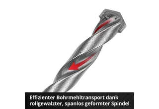Einhell 108743 Werkzeugstahl Stein-Spiralbohrer-Set 10teilig 3 mm, 4 mm, 5 mm, 6 mm, 7 mm, 8 mm, 9 mm, 10 mm 1 Set by Einhell – product image 5 of 5