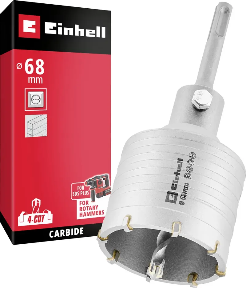 Einhell 176068 Bohrkrone 68 mm 1 St. van Einhell – productafbeelding