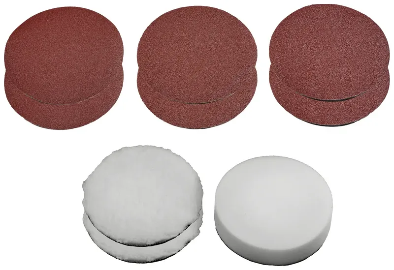 Einhell 2093246 2093246 Polierhauben / Schleifscheiben Zubehörsatz 150 mm by Einhell – product image