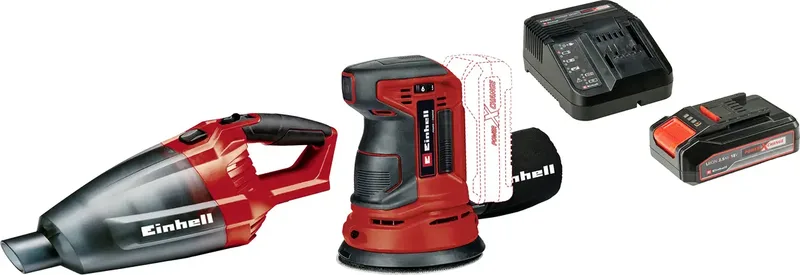 Einhell 4064161394183 Akku-Exzenterschleifer Starter Set 18 V Ø 125 mm de Einhell – image du produit