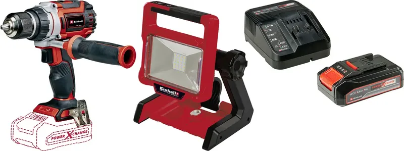 Einhell 4064161394206 Akku-Bohrschrauber 18 V 2.5 Ah Li-Ion by Einhell – product image