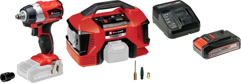 Einhell 4064161394244 Akku-Schlagschrauber 215 Nm 18 V Anzahl mitgelieferte Akkus 1 2500 mAh Li-Ion von Einhell – Produktbild