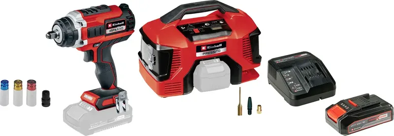 Einhell 4064161394268 Akku-Schlagschrauber 400 Nm 18 V Anzahl mitgelieferte Akkus 1 2500 mAh Li-Ion bürstenlos de Einhell – image du produit