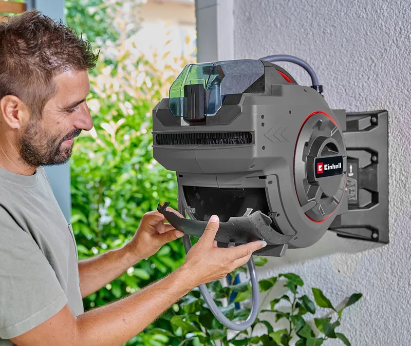 Einhell 4173774 GE-HR 18/30-1 WH Li-Solo Schlauchtrommel 555 mm 1 St. Silber von Einhell – Produktbild 2 von 5