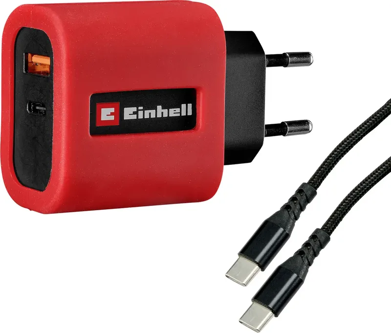Einhell 4514149 USB Ladegerät 65 W, 18 W 1x USB-C®, 1x USB-A USB PD by Einhell – product image