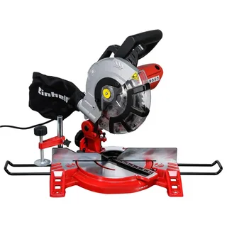 Elektrische Afkort-Verstekzaag TC-MS 2112 - 1600 W - Ø210 mm - Maximale zaagbreedte: 120 mm - Zwenkbare zaagkop: 45° - Incl. 48 tands zaagblad de Einhell – image du produit 3 sur 6