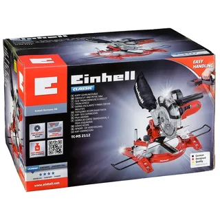 Elektrische Afkort-Verstekzaag TC-MS 2112 - 1600 W - Ø210 mm - Maximale zaagbreedte: 120 mm - Zwenkbare zaagkop: 45° - Incl. 48 tands zaagblad de Einhell – image du produit 5 sur 6