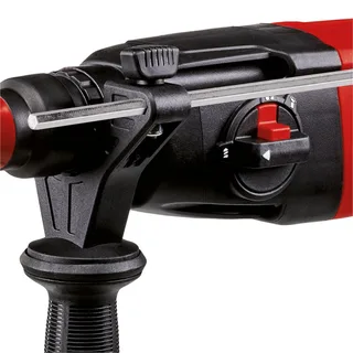 Elektrische Boorhamer TC-RH 620 4F - 620 W - Aantal slagen 5.200 /min - 2,2 J - SDS-Plus - Pneumatisch slagwerk - 4-functies: boren/hamerboren/Beitelen met of zonder beitelslot - Incl. Transport-/Opbergkoffer van Einhell – productafbeelding 5 van 5