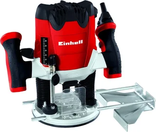Elektrische Bovenfrees TE-RO 1255 E - 1200 W - 6 en 8 mm spantang - Snelheidsregeling - Incl. toebehoren by Einhell, Red – product image 1 of 6