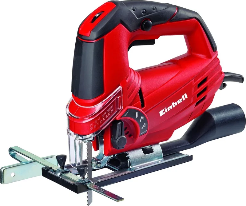 Elektrische Decoupeerzaag TC-JS 85 - 620 W - Slagfrequentie 800-3000 t/min - Slaghoogte: 20 mm - Versteksneden: max. 45° - Incl. 1 zaagblad von Einhell – Produktbild