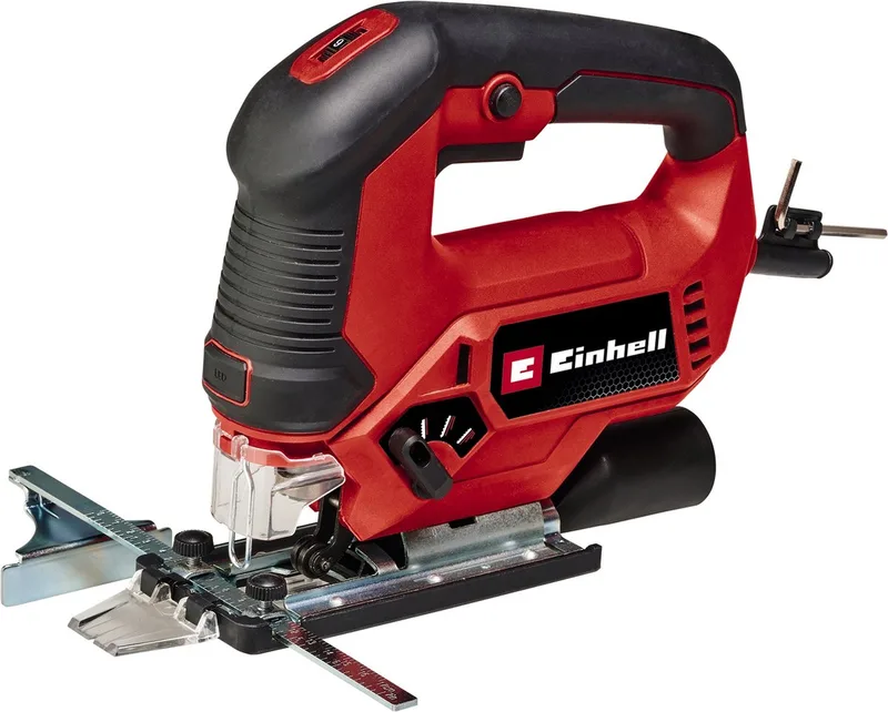 Elektrische Decoupeerzaag TC-JS 90 - 650 W - Slagfrequentie 800-3000 t/min - Slaghoogte: 22 mm - Versteksneden: max. 45° - Incl. 1 zaagblad von Einhell – Produktbild