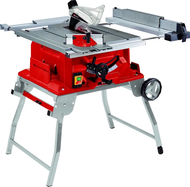 Elektrische Formaatcirkelzaag TE-CC 250 UF - 2000 W - Ø250 mm - Zaagblad 45° kantelbaar naar 1 zijde - Incl. 48 tands zaagblad van Einhell – productafbeelding