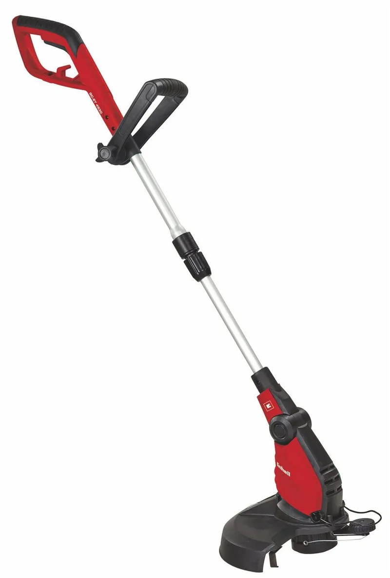 Elektrische Grastrimmer GC-ET 4530 Set - 450 W - Maaidiameter: 30 cm - Telescopische steel - Motorkop -90° en +90° verstelbaar - Incl. 3x draadspoelen von Einhell – Produktbild 1 von 3