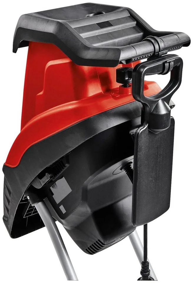 Elektrische Hakselaar GC-KS 2540 - 2500 W - Max. takdikte: Ø40 mm - 2 omkeerbare messen van speciaal staal - Incl. praktische aanduwstok van Einhell – productafbeelding 4 van 5