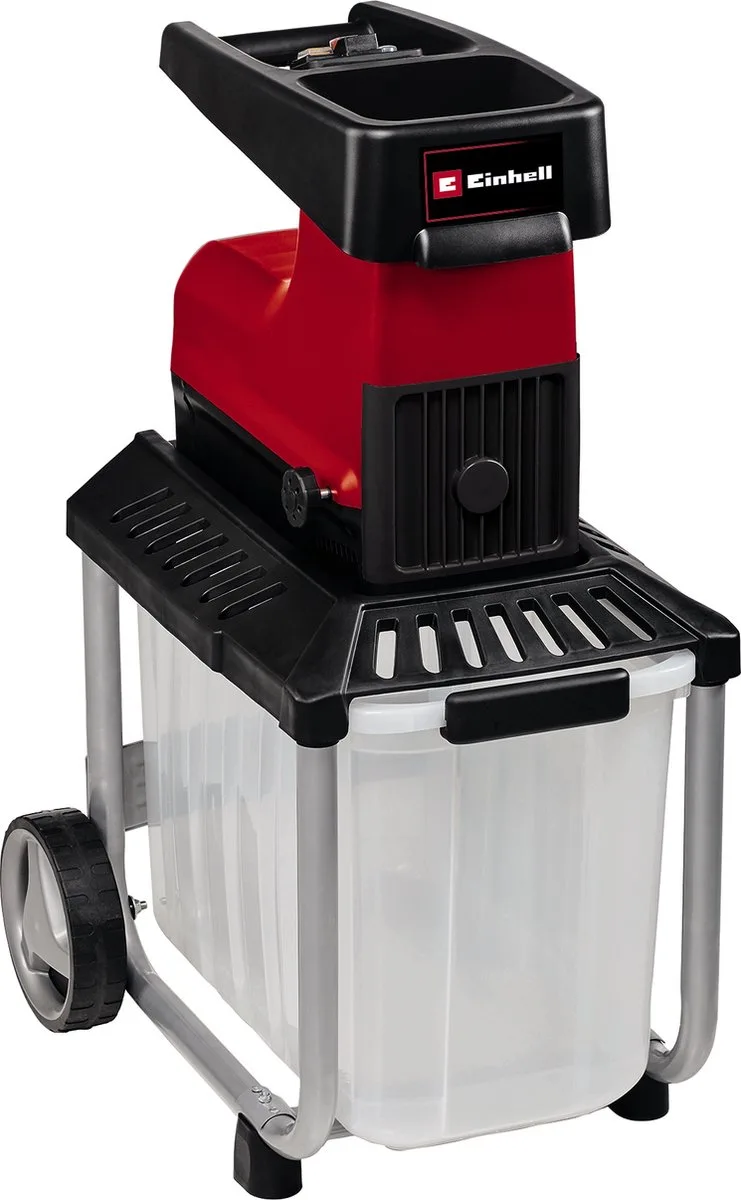 Elektrische Hakselaar GC-RS 60 CB - 2300 W - Max. takdikte: Ø45 mm - 92 dB - Snijwals - 60 L opvangbak van Einhell – productafbeelding 1 van 5