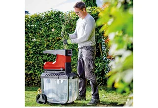 Elektrische Hakselaar GC-RS 60 CB - 2300 W - Max. takdikte: Ø45 mm - 92 dB - Snijwals - 60 L opvangbak van Einhell – productafbeelding 2 van 5