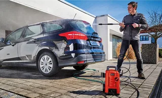 Elektrische Hogedrukreiniger TC-HP 130 - 1500 W - Max. 130 bar - 390 l/u - Incl. 5m hogedrukslang, pistool, lans, diverse sproeiers, borstel en schuimsproeier de Einhell – image du produit 2 sur 5