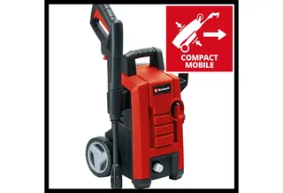 Elektrische Hogedrukreiniger TC-HP 130 - 1500 W - Max. 130 bar - 390 l/u - Incl. 5m hogedrukslang, pistool, lans, diverse sproeiers, borstel en schuimsproeier de Einhell – image du produit 3 sur 5