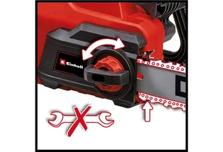 Elektrische Kettingzaag GC-EC 2040 - 2000 W - Zwaardlengte: 40 cm - Max. Zaaglengte: 37,5 cm - Kettingsnelheid: 15,5 m/s - Oregon-ketting en kwaliteitszwaard fra Einhell – produktbillede 4 af 5