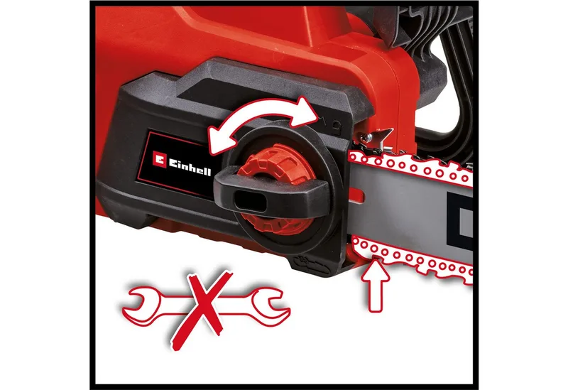 Elektrische Kettingzaag GC-EC 2040 - 2000 W - Zwaardlengte: 40 cm - Max. Zaaglengte: 37,5 cm - Kettingsnelheid: 15,5 m/s - Oregon-ketting en kwaliteitszwaard fra Einhell – produktbillede 4 af 5