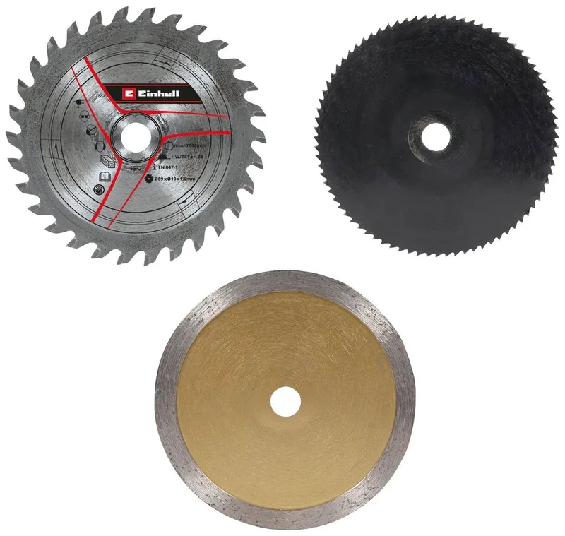 Elektrische Mini Handcirkelzaag TC-CS 89 - 600 W - Ø89 mm - Maximale zaagdiepte: 27 mm by Einhell – product image 3 of 5