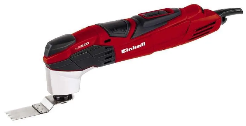 Elektrische Multitool TE-MG 200 CE - 200 W - Constante elektronica - Stofafzuiging - Incl. 6x schuurpapier, Schraper en Zaagblad von Einhell – Produktbild