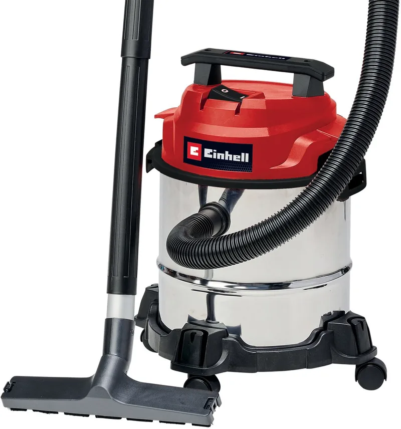 Elektrische Nat-/Droogzuiger TC-VC 1812/1 S - 1250 W - 180 mbar - 12 L - Incl. diverse accessoires von Einhell – Produktbild