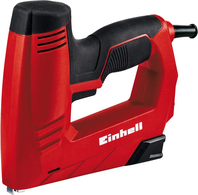 Elektrische Nietmachine TC-EN 20 E - 20 schoten/min - Voor nietjes type 53 / spijkers type 47 - Elektronische slagkrachtselectie - Incl. 1000 nietjes/500 spijkers by Einhell – product image