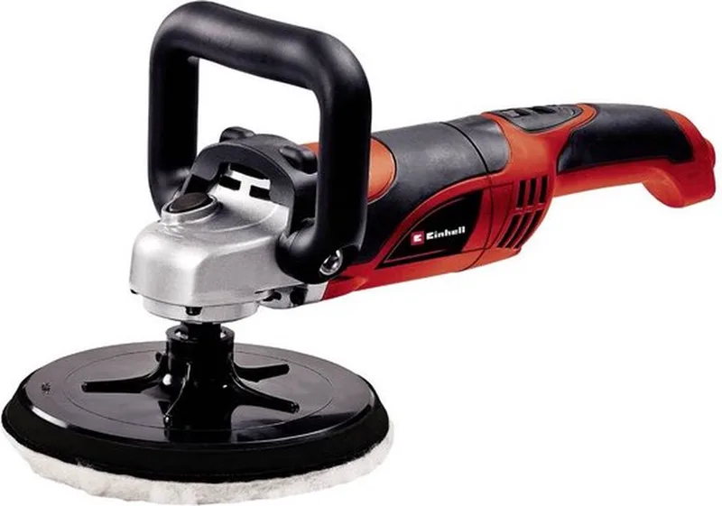 Elektrische Polijst-/ Schuurmachine CC-PO 1100/1E - 1.100 W - Ø 180 mm - Incl 9 accessoires de Einhell – image du produit 1 sur 5