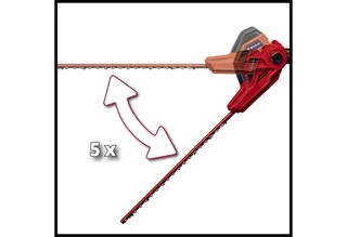 Elektrische Telescopische Heggenschaar GC-HH 5056 - 500 W - Snoeilengte 47 cm - Verlengbaar 170-250 cm - Tandafstand 20 mm - Draaibare hoofdgreep von Einhell – Produktbild 5 von 5