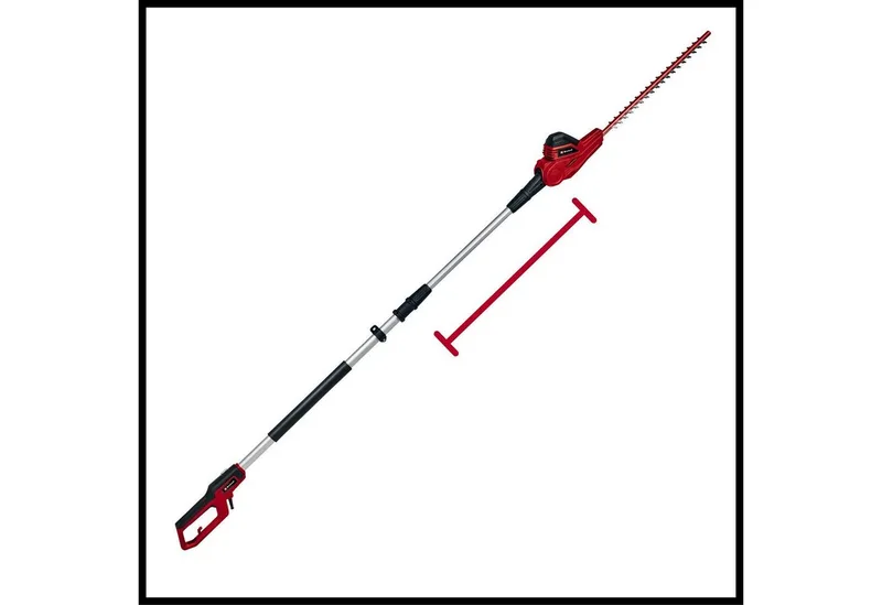 Elektrische Telescopische Heggenschaar GC-HH 5056 - 500 W - Snoeilengte 47 cm - Verlengbaar 170-250 cm - Tandafstand 20 mm - Draaibare hoofdgreep von Einhell – Produktbild 4 von 5