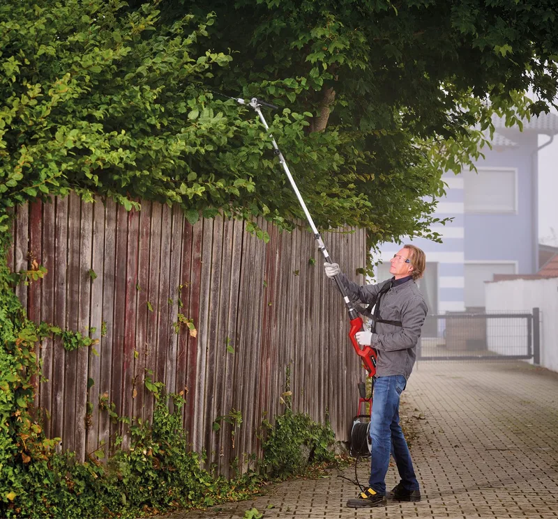Elektrische Telescopische Tuin-Multitool GC-HC 90/2046 T - 900 W - Snoeilengte heggenschaar: 41,2 cm - Snoeilengte kettingzaag: 18 cm - Geleidesteel maximaal 2,60 m von Einhell – Produktbild 2 von 5