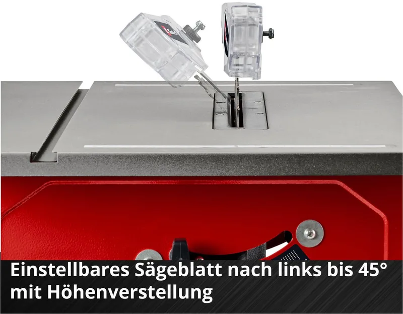 Elektrische Zaagtafel TC-TS 8 - 1200 W - Ø210 mm - Zaagblad 45° kantelbaar naar 1 zijde - Incl. 24 tands zaagblad de Einhell – image du produit 5 sur 5