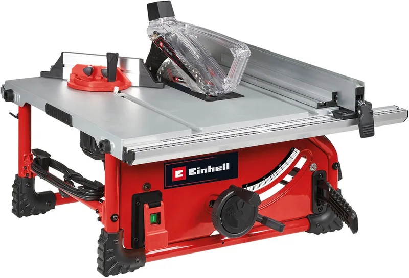 Elektrische Zaagtafel TE-TS 254 T - 2000 W - Ø254 mm - Zaagblad 45° kantelbaar naar 1 zijde - Incl. 48 tands zaagblad de Einhell – image du produit