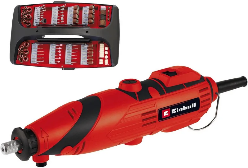 Elektro-Multifunktionswerkzeug TC-MG 135 E, 230 V, 135 W, inkl. Koffer für universelle Aufbewahrung von Werkzeug und Zubehör by Einhell, Red, Black – product image 1 of 5