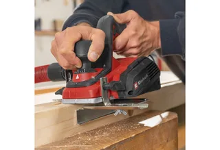 Elektrohobel TC-PL 800, 800 in W, Hobelbreite: 82 in mm van Einhell, Rood, Zwart – productafbeelding 5 van 5