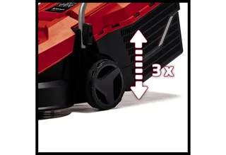 Elektrorasenmäher GC-EM 1000/32, 32 cm Schnittbreite, 1000 W von Einhell, Rot – Produktbild 5 von 5