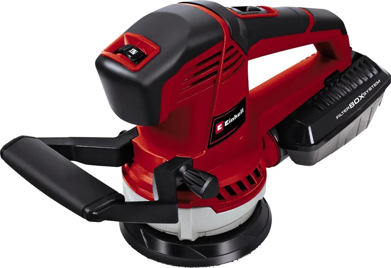 Excentrische Schuurmachine TE-RS 40 E - 400 W - Schuuroppervlak: Ø 125 mm - Elektronische snelheidsregeling by Einhell – product image