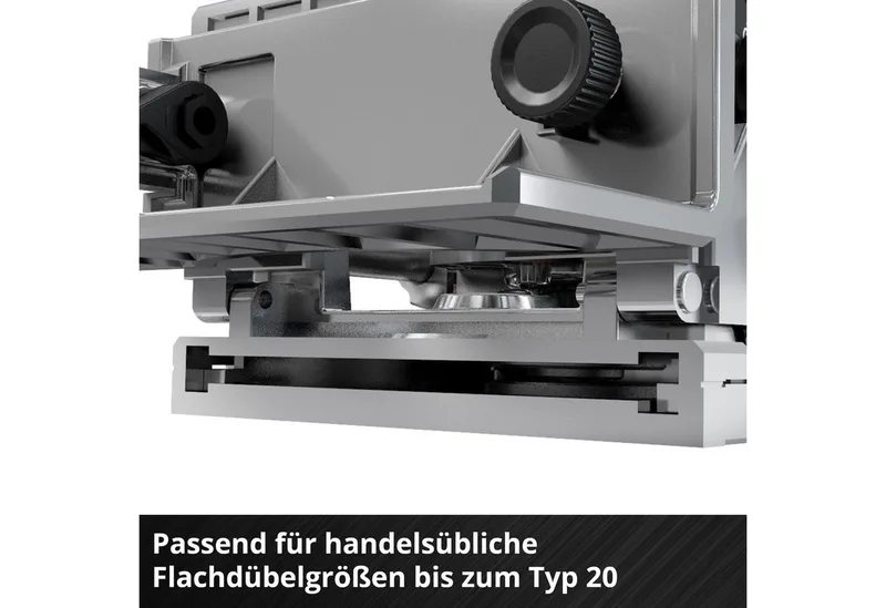 Flachdübelfräse TE-BJ 18 Li - Solo, 18 in V, Power X-Change, ohne Akku und Ladegerät de Einhell, Rouge – image du produit 4 sur 5
