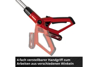 Garten-Multifunktionsgerät GE-HC 18 Li T Kit, mit Akku und Ladegerät by Einhell, Red – product image 5 of 5