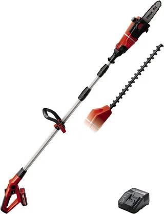 Garten-Multifunktionsgerät GE-HC 18 Li T Kit, mit Akku und Ladegerät by Einhell, Red – product image 1 of 5