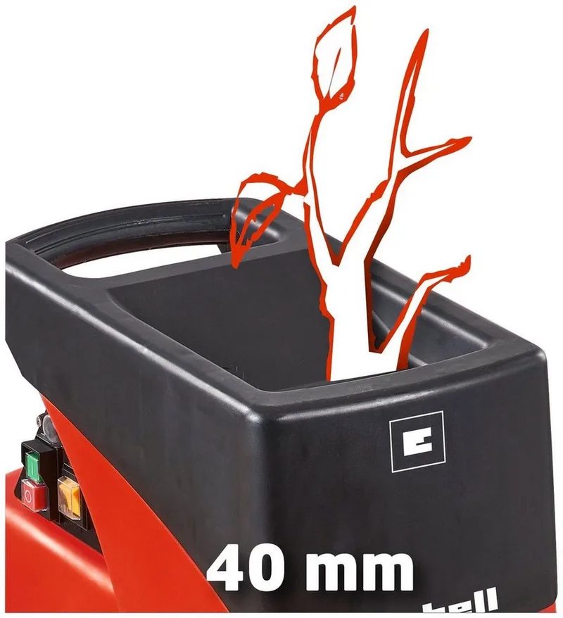 GC-RS 2540 Elektro Walzen-Häcksler 2000 W de Einhell – image du produit 3 sur 5