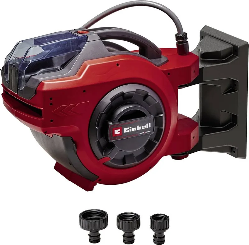Einhell 4173771 GE-HR 18/30 WH Li-Solo Dévidoir 12.5 mm 54 cm 1/2 pouce 1 pc(s) rouge de Einhell – image du produit 1 sur 2
