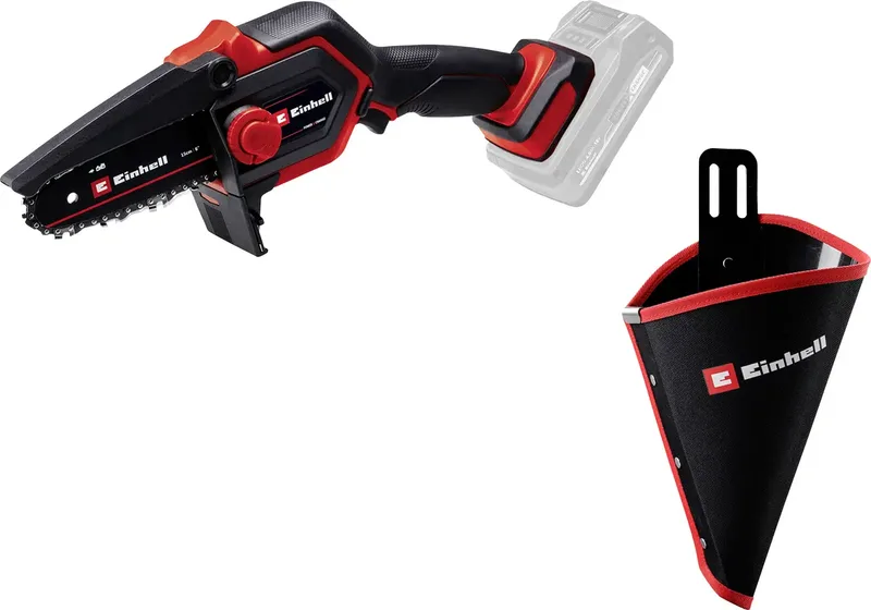 GE-PS 18/15 Li Holster Kit Akku-Kettensäge ohne Akku, ohne Ladegerät Schwertlänge 158 mm von Einhell – Produktbild
