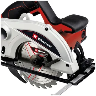 Handkreissäge TC-CS 1250 van Einhell, Rood, Zwart – productafbeelding 3 van 4