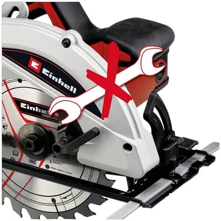 Handkreissäge TC-CS 1410 by Einhell, Red, Black – product image 2 of 2